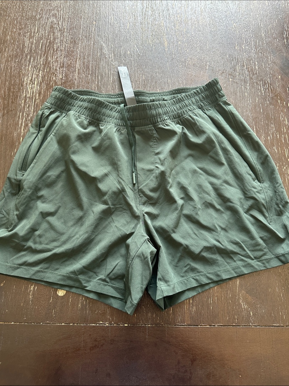 lululemon athletica Men's Olive Athletic Shorts